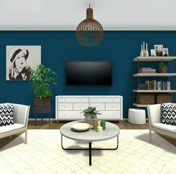 10 Creative Navy Blue Accent Wall Looks